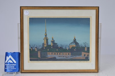 Lot 109 - Russian limited edition signed print 10/50