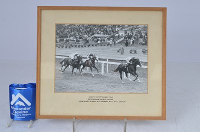 Lot 133 - Photograph of Buckingham Palace Stakes, Ascot , Sep 1968
