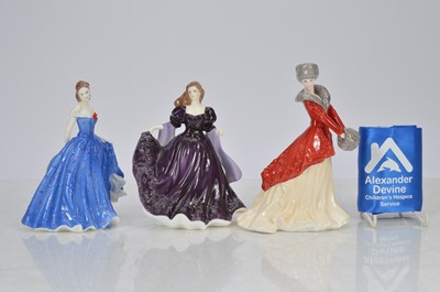 Lot 142 - Three Royal Worcester figurines