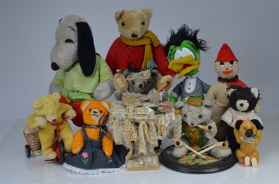 Lot 166 - Various post-war teddy bears and soft toys