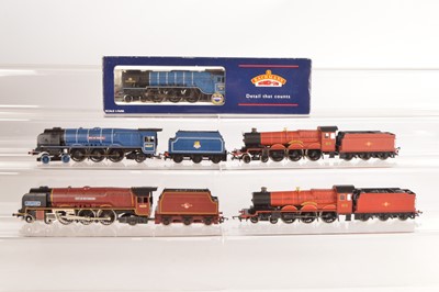 Lot 48 - Hornby Bachmann 00 gauge  Steam Locomotives and tenders (5)