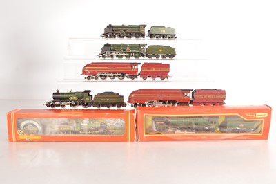 Lot 54 - Hornby 00 gauge Steam Locomotives and tenders (6)