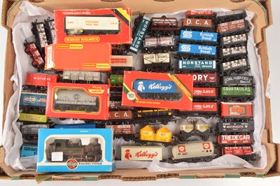 Lot 60 - Hornby Airfix Lima 00 gauge Locomotive and wagons (57)