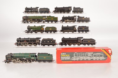 Lot 89 - Airfix Hornby Bachmann Steam Locomotives and Tenders 00 gauge (10)