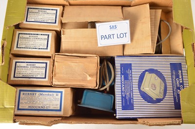 Lot 109 - Hornby-Dublo 3- Rail Train Set Locomotives and Coaches with Goods Rolling Stock Buildings and Accessories and Track (qty in 5 boxes)