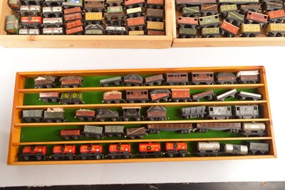 Lot 143 - Large collection of Trix 00 Gauge unboxed pre and post-war Goods wagons (210+)
