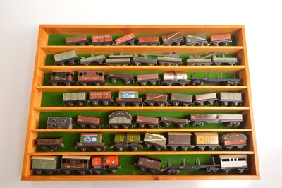 Lot 143 - Large collection of Trix 00 Gauge unboxed pre and post-war Goods wagons (210+)