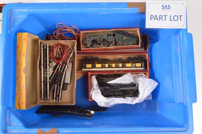Lot 155 - Trix 00 Gauge Locomotives Rolling Stock Track and various Accessories by Trix Hornby-Dublo and Master Models (qty)
