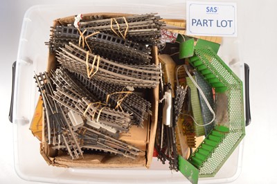 Lot 155 - Trix 00 Gauge Locomotives Rolling Stock Track and various Accessories by Trix Hornby-Dublo and Master Models (qty)