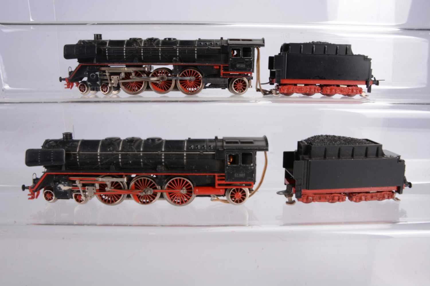 Lot 158 - Pair of Trix HO Gauge 763 4-6-2 Locomotives and Tenders