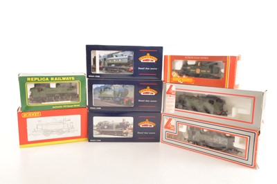Lot 223 - Bachmann Hornby Lima Replica GW green livery Steam locomotives in original boxes 00 gauge (8)