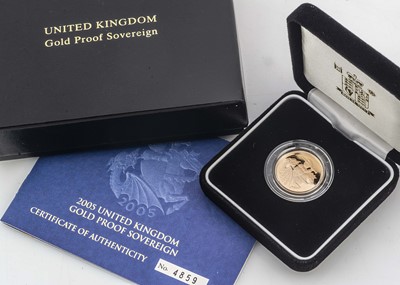 Lot 47 - A Royal Mint Elizabeth II gold proof full sovereign
