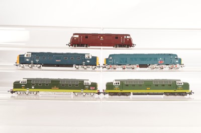 Lot 254 - Lima Mainline Bachmann 00 gauge Diesel Locomotives (5)