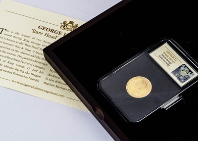 Lot 49 - A George IV full gold sovereign