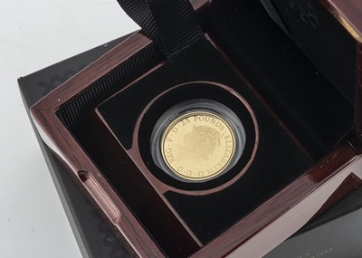 Lot 54 - A Royal Mint Elizabeth II The Queen's Beasts UK Quarter Ounce Gold Proof Coin