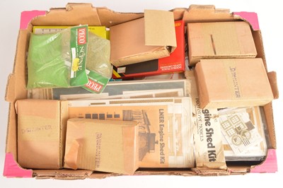 Lot 313 - Superquick Ratio Peco and other card and plastic kits unbuilt 00 gauge (qty in 1 box)
