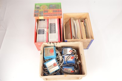 Lot 329 - Marklin and Hornby HO 00 Gauge Transformers and Controllers  and Marklin wiring and accessories and  Books and Catalogues (qty)