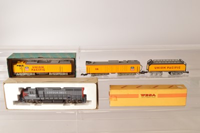 Lot 348 - Wesa Atlas US outline H0 gauge rolling stock (4)