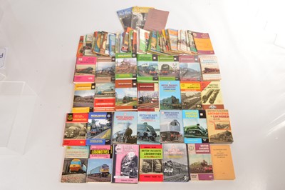 Lot 368 - Ian Allan Platform 5 and other ABC and spotters books (77)