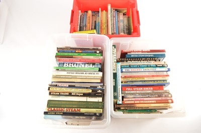 Lot 372 - Hardback Railway books by Ian Allan OPC and others (84)
