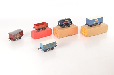 Lot 379 - Hornby /Directory series Goods wagons (5)