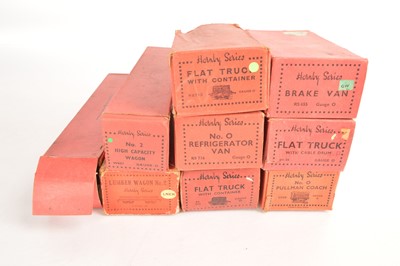 Lot 400 - Hornby 0 Gauge Pre-war Rolling stock (9)