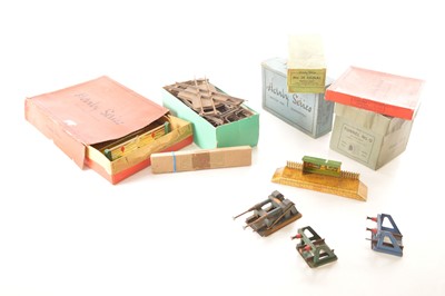 Lot 435 - Hornby 0 Gauge Pre-war Clockwork Group of  Track & Accessories (30)
