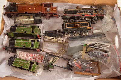 Lot 449 - Hornby 0 Gauge Locomotive Parts & other items (qty)