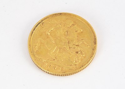 Lot 69 - A Victorian full gold sovereign