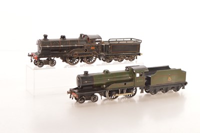 Lot 470 - Bassett Lowke/Bing  0 Gauge pair of Clockwork Locomotives (2)