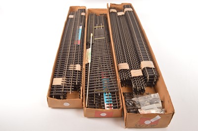 Lot 492 - Peco Streamline 0 Gauge SL-700X nickle silver Wooden type sleeper Track (65 plus)