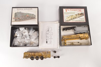 Lot 499 - Acorn 0 Gauge Finescale Part built Bullied Pacific Locomotives (2)
