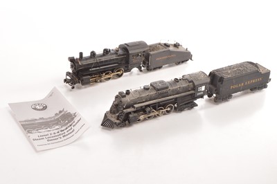 Lot 510 - Lionel 0 Gauge pair of Steam outline 3-rail electric Locomotives (2)