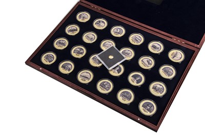 Lot 76 - A collection of modern commemorative coins
