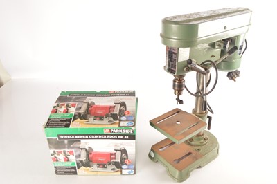 Lot 541 - Pillar drill and Grinder (2)
