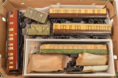 Lot 550 - Leeds (LMC) 0 Gauge Wooden bodied rolling stock (28)