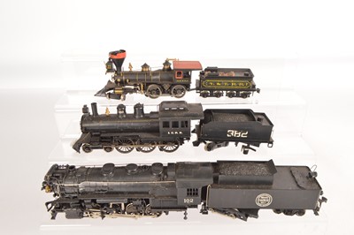 Lot 556 - Rivarossi 0 Gauge group of American outline plastic bodied Locomotives (3)