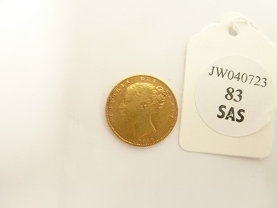 Lot 83 - A Victorian full gold sovereign