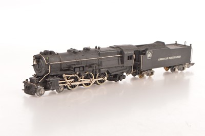 Lot 612 - S Gauge American Flyer Pennsylvania Railroad K5 4-6-2 Locomotive & Tender (1) 