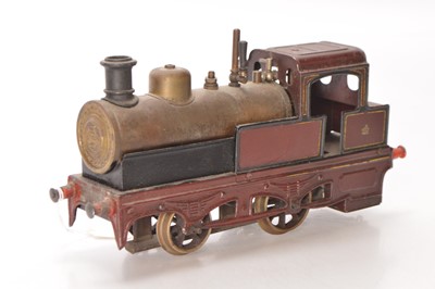 Lot 629 - Bing Gauge 1 2-2-0 Tank Loco Midland maroon