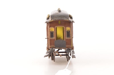 Lot 638 - Marklin early Gauge 1 28cm GNR 1st/3rd Dining car