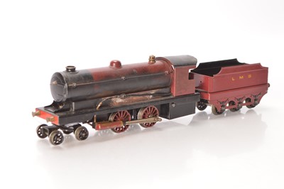 Lot 643 - Bowman Gauge 1 4-4-0 Loco & Tender LMS marron