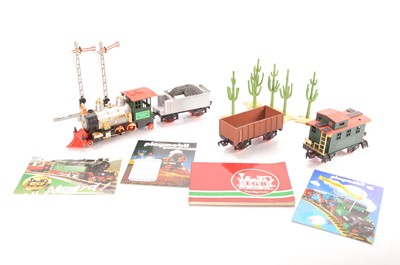 Lot 662 - G Gauge US Western Train and Accessories (16)