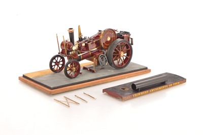 Lot 676 - Wills Finecast 1:32 Scale Kit built W.A Allchin Northampton Single Crank Showman's Engine