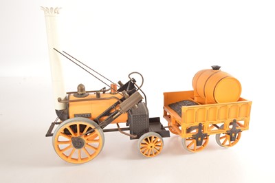 Lot 678 - Hornby Railways 3.5" Gauge G100 0-2-0 Loco & Tender 'Rocket'