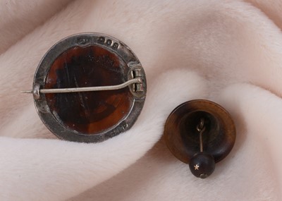 Lot 8 - A 19th Century pique work bell charm