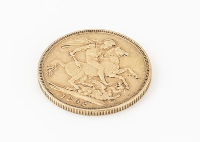 Lot 93 - A Victorian full gold sovereign