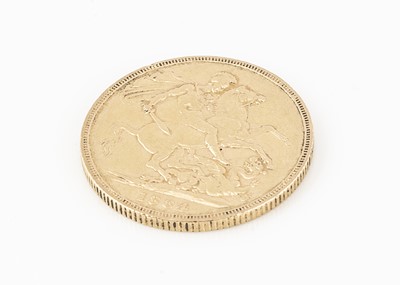 Lot 101 - A Victorian full gold sovereign