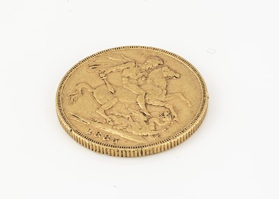 Lot 103 - A Victorian full gold sovereign