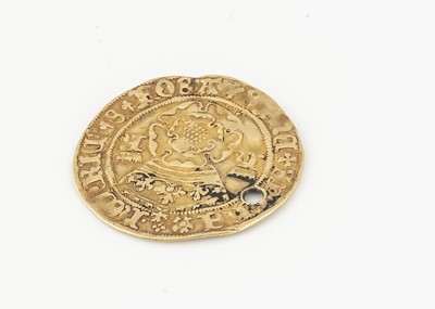 Lot 104 - An Henry VIII Gold Crown, similar to Spink 2274